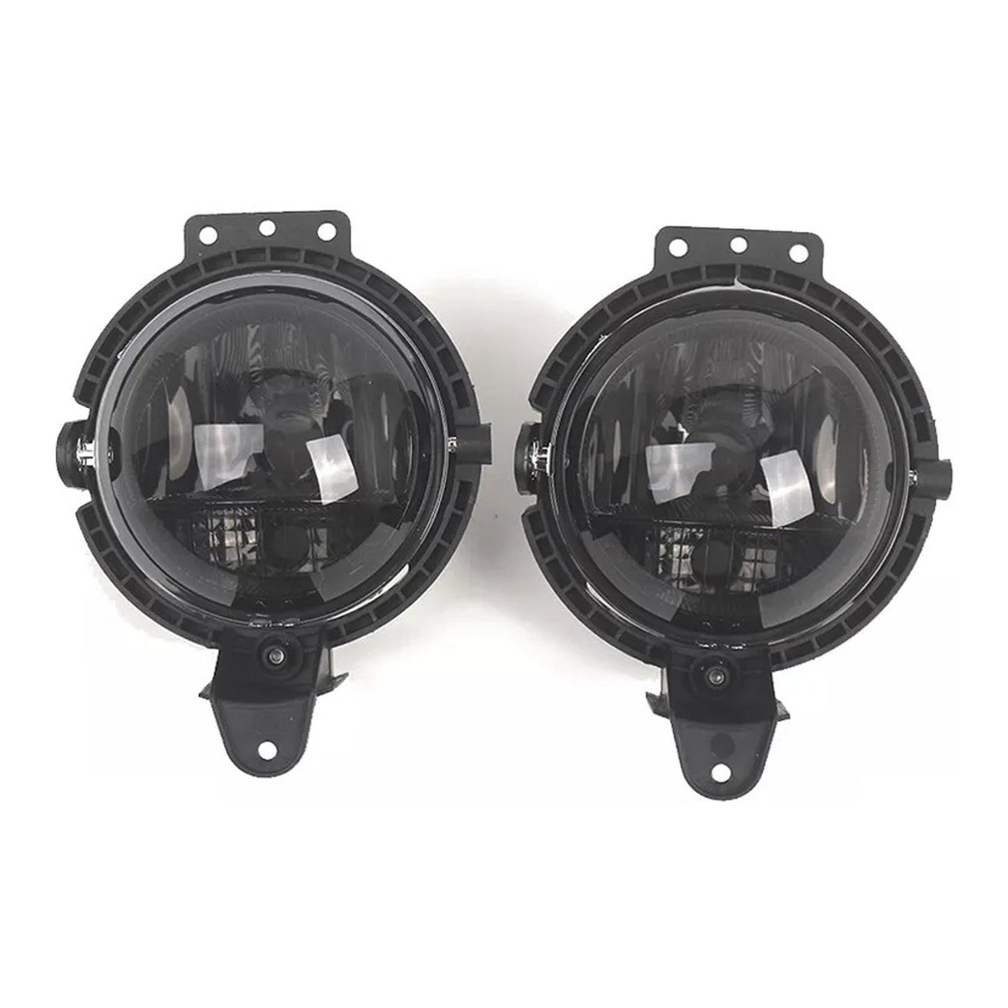 Pair Front Bumper Fog Light For Mini R55 R56 R58 R59 R60 63172751295 Smoke Lens