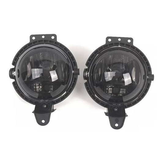 Solid Spare Pair Front Bumper Fog Light For Mini R55 R56 R58 R59 R60 63172751295 Smoke Lens