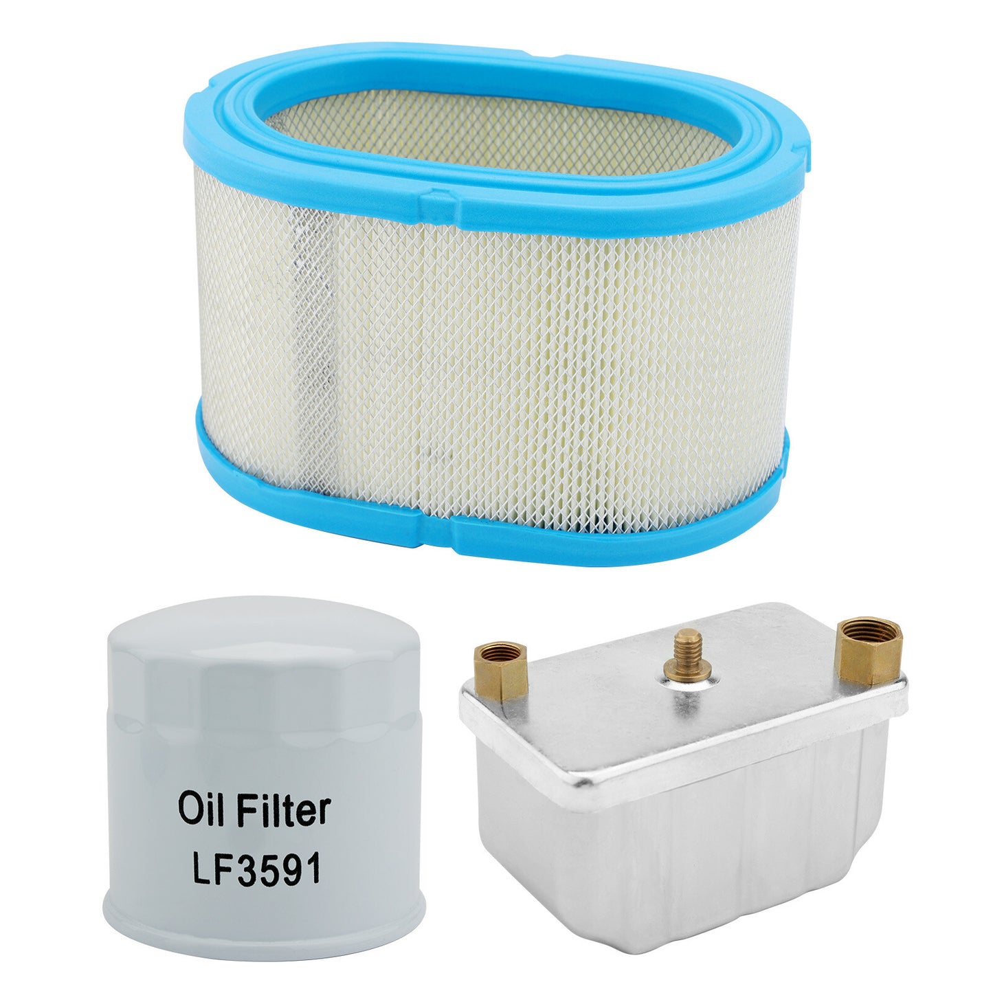 Air Oil Fuel Filter Kit For Fleetguard Onan Cummins HDKAH HDKAJ HDCAA 1492513
