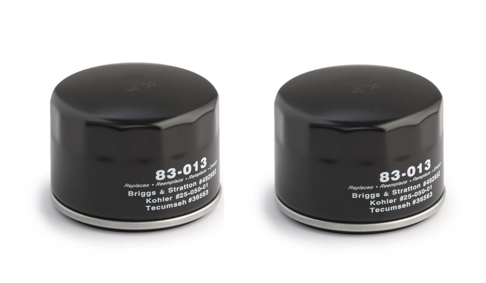 Solid Spare 2 Oregon 83-013 Oil Filters For B&S 492932 Kawasaki 49065-7007 Tecumseh 36563