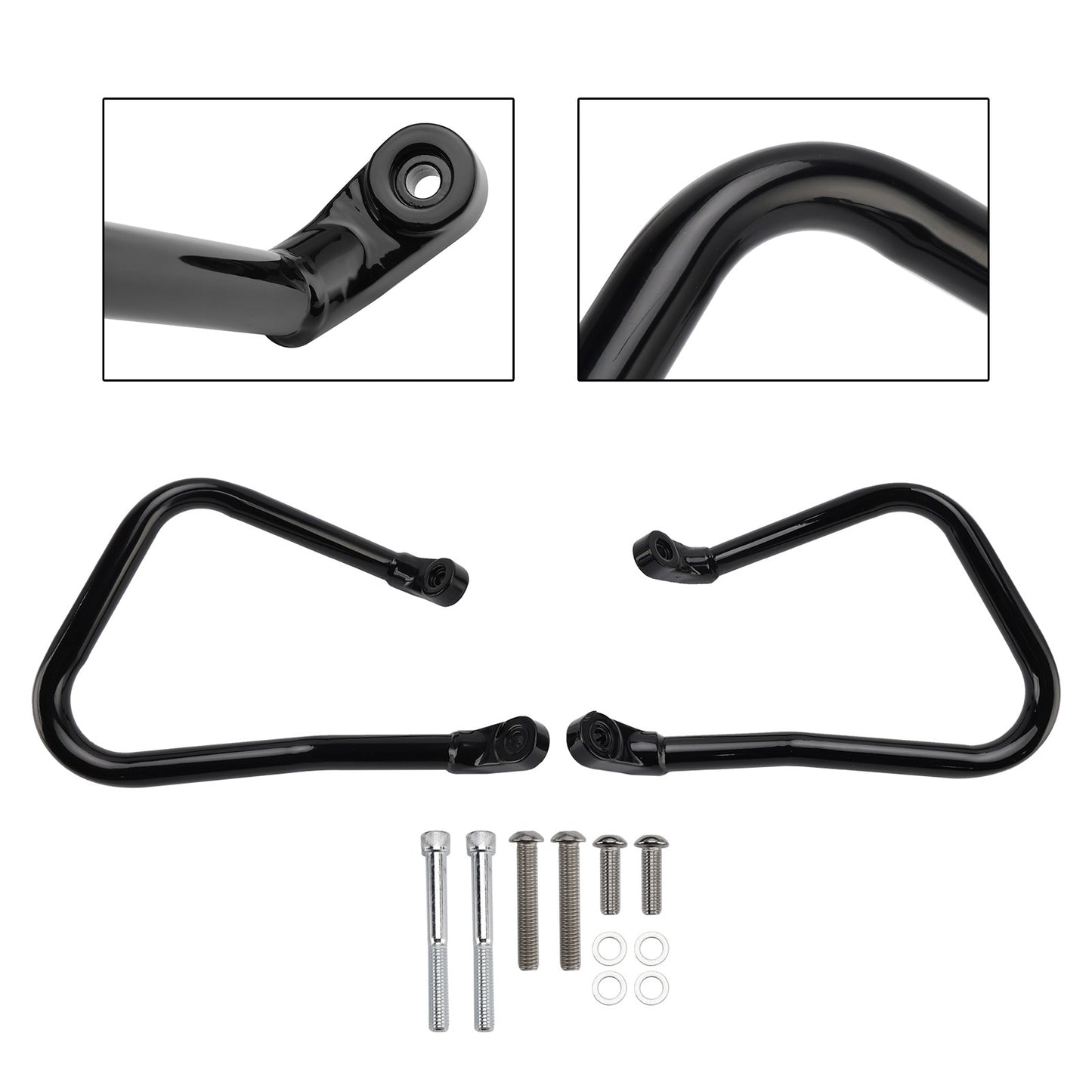 Engine Guard Crash Bar Frame Protector Bumper For Softail Flhc Flhcs 2018-2024