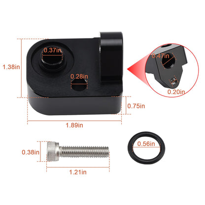 Temperature Air Intake Sensor Spacer Kit For 2017-2024 Chevy GM 6.6L Diesel US.