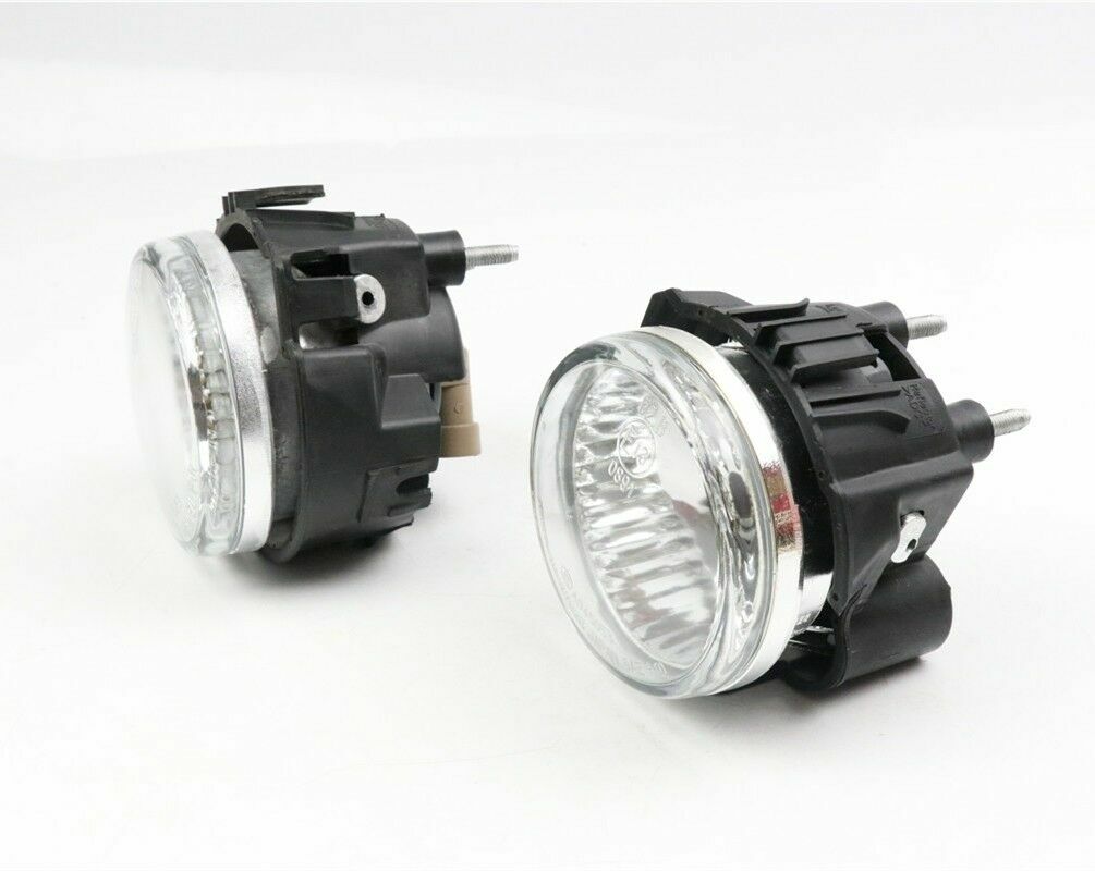For Subaru Forester 2009-2013 Front Clear Fog Light &  Fog Lamp Cover Trim Ring