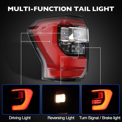 Left Driver LED Tail Light Brake Lamp For Ford Expedition 2018-2021 JL1Z-13405-H
