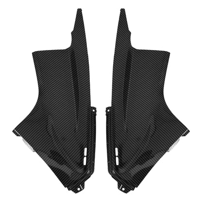 Gas Tank Side Trim Cover Panel Fairing Cowl for Yamaha YZF R6 2003-2005 Carbon