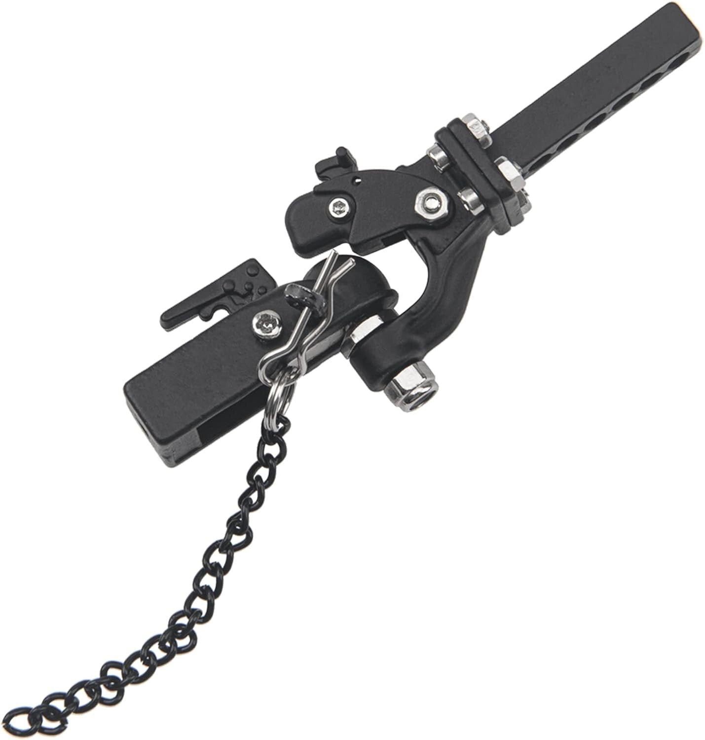 Metal Hitch Trailer Hook Receiver Kit For SCX10 Traxxas TRX4 1/10 RC Crawler Car