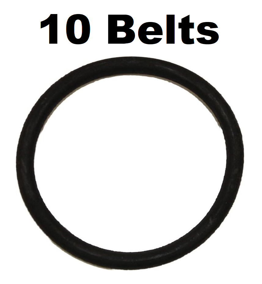 Solid Spare Upright Vacuum Belt for Oreck OR-23, OR100, OR101, OR102 10 BELTS