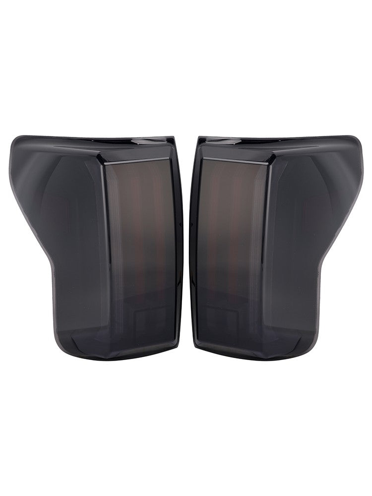 Left+Right LED Tail Lights For Toyota Tundra 2007-2013 Black Housing Smoked Lens