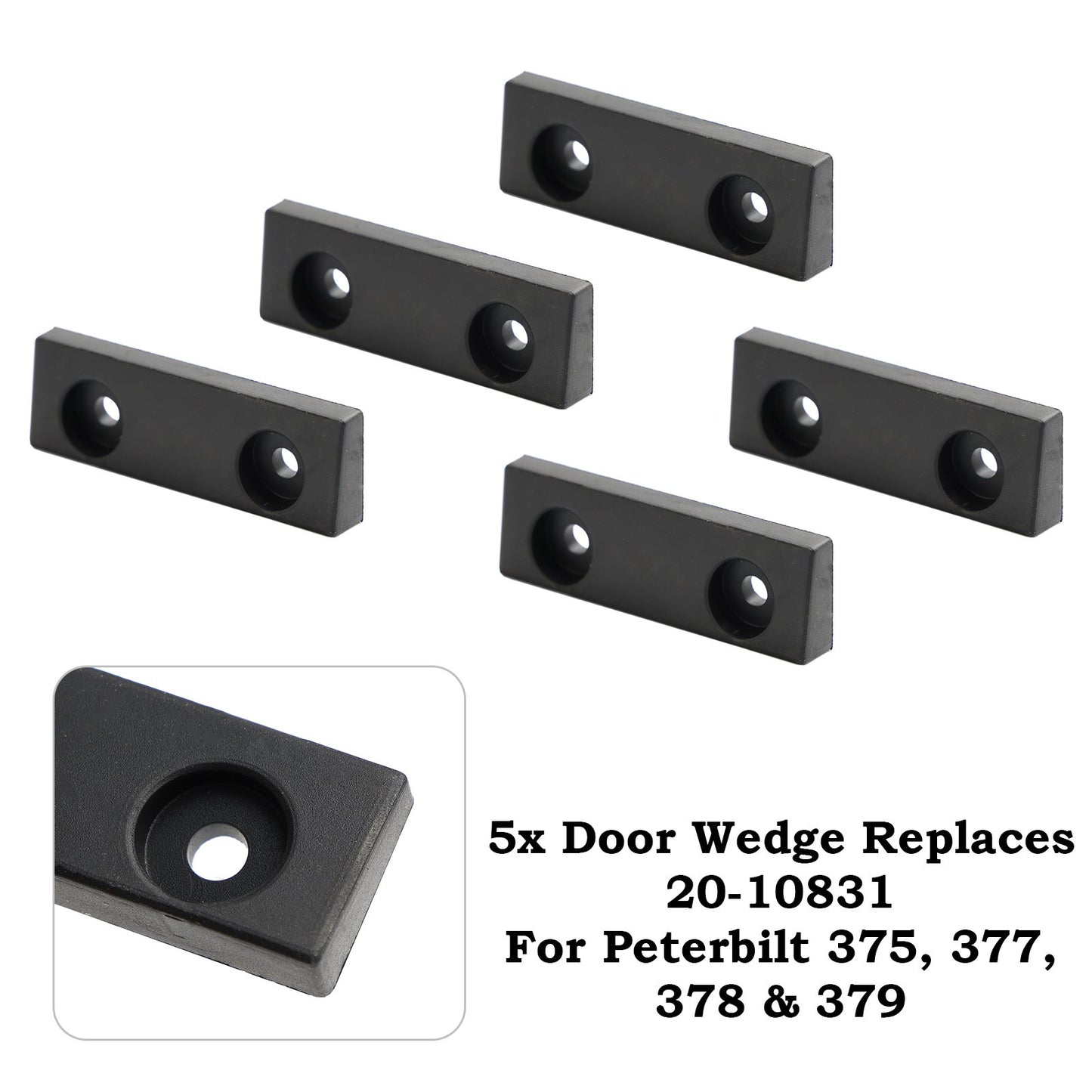 ??5x Door Wedge Replaces 20-10831 For Peterbilt 375 377 378 379 Trucks Trailers