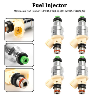 4PCS Fuel Injector INP-081 Fit Mazda B2200 2.2L 1990-1993 F2G8-13-250