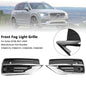 2PCS Front Bumper Fog Light Grille Fog Lamp Grille Fit Volvo XC90 2021-2024