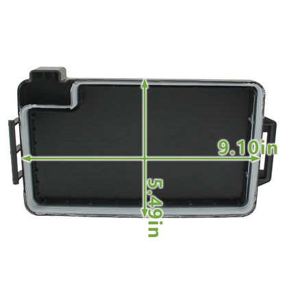 1x Plastic Fuse Box Cover Lid For Dodge For Ram 1500 2500 3500 68053635AB Black