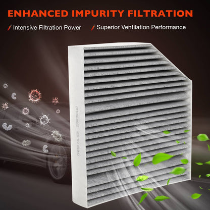 1668300218 Cabin Air Filter Kit For 2015-2024 Mercedes-Benz GLC GT C E CLS AMG