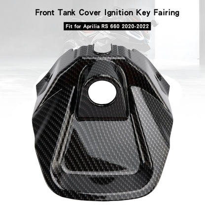 Carbon Front Tank Cover Ignition Key Fairing for Aprilia RS 660 2020-2024