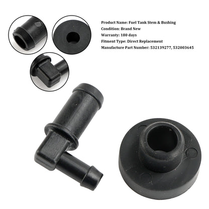 Fuel Tank Stem & Bushing Kit 532139277 532003645 For Husqvarna