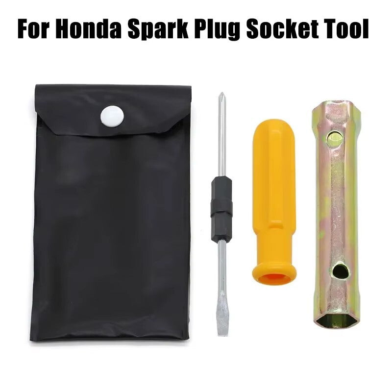 Spark Plug Socket 1984-1995 Honda?XR250R XR 250R Tool Kit Set Pouch Bag Removal