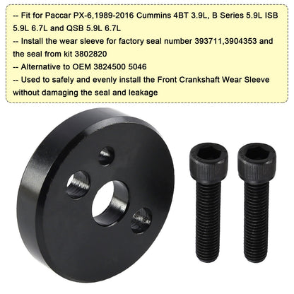 Front+Rear Crankshaft Seal Remover & Installer Tool for Cummins 3.9L 5.9L 6.7L