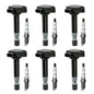 6x UF242 Ignition Coil & Iridium Spark Plug Pack For 1999-07 Honda Odyssey Acura