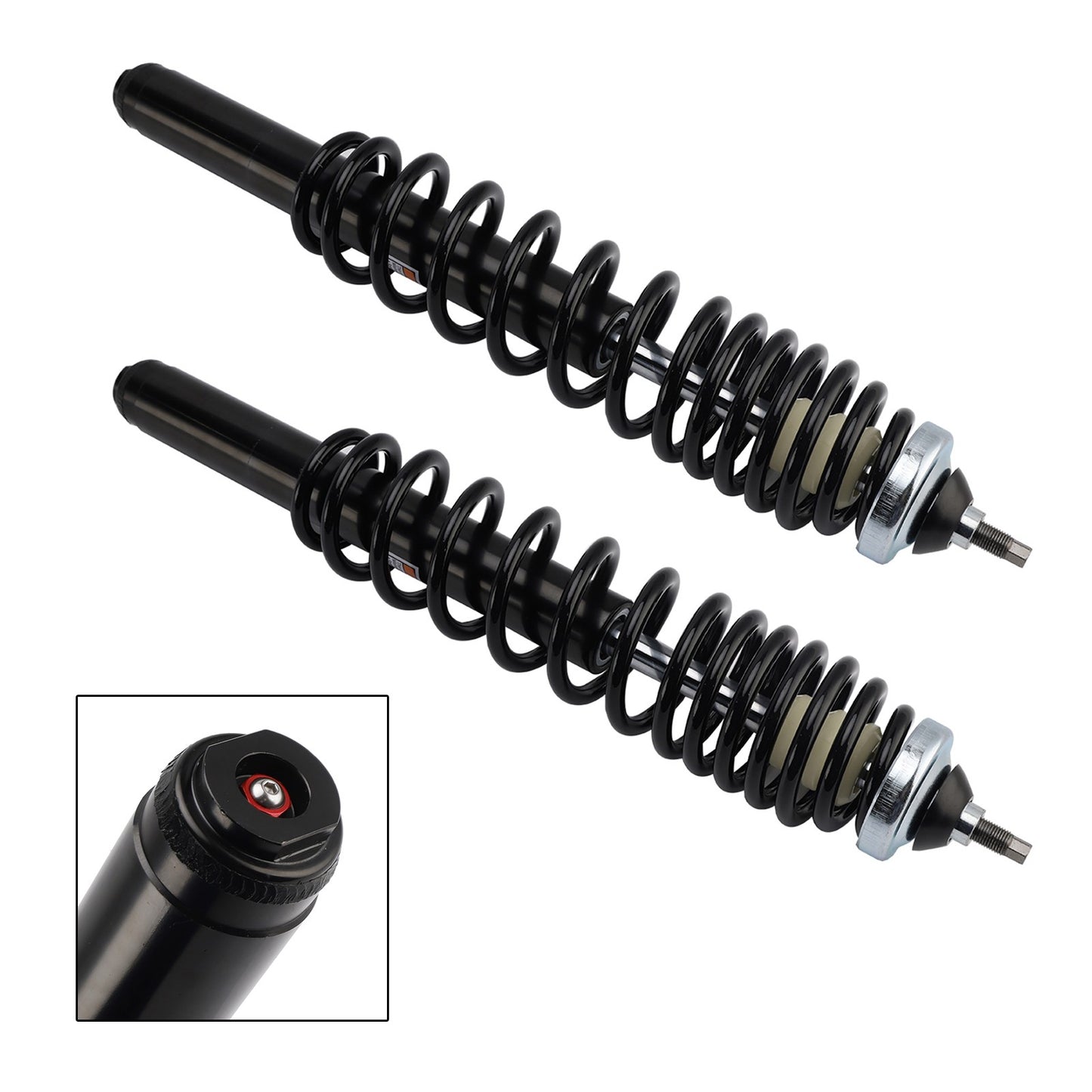 2 Pcs Front Shocks 7043532 For Polaris Ranger 400 500 Midsize Crew Fullsize 800