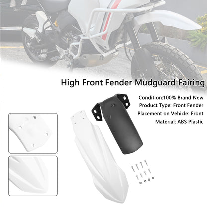 High Front Fender Mudguard Fairing For Yamaha Tenere 700 2019-2026 White