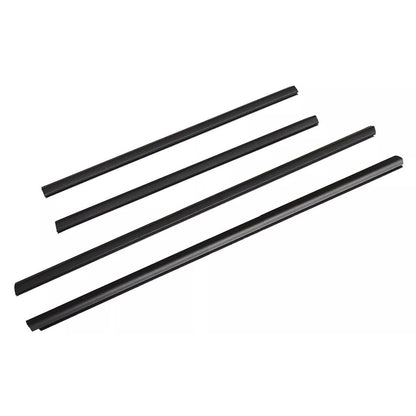 4pcs Door Belt Weatherstrip Molding Seal For Honda Fit Jazz 2008-2013