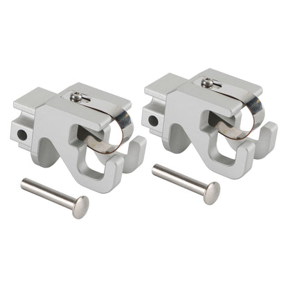 2PCS Alminum RV Rafter Claw Satin Hardware For Dometic SUNCHASER II Awning