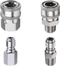 Pressure Washer Adapter Set Quick Connect Kit 5000PSI (3/8 inch quick connector)
