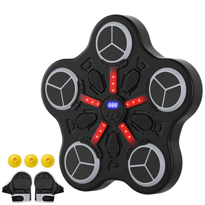 Kids Bluetooth Boxing Machine – Wall-Mounted Music Trainer w/ Workout Gloves