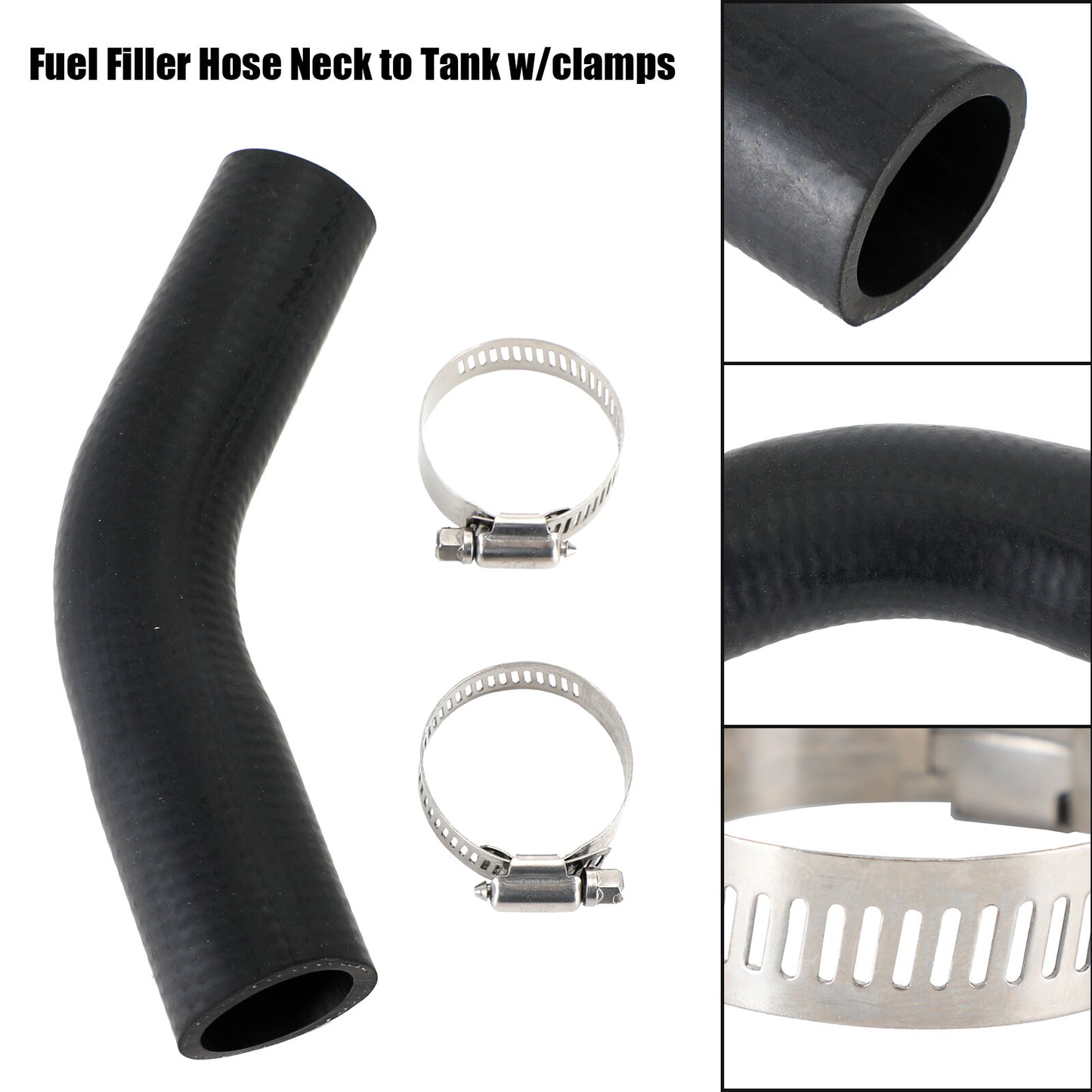 F#1l Filler Hose Neck to Tank W/Clamps For TJ Wrangler 2003 2004-2006 2005