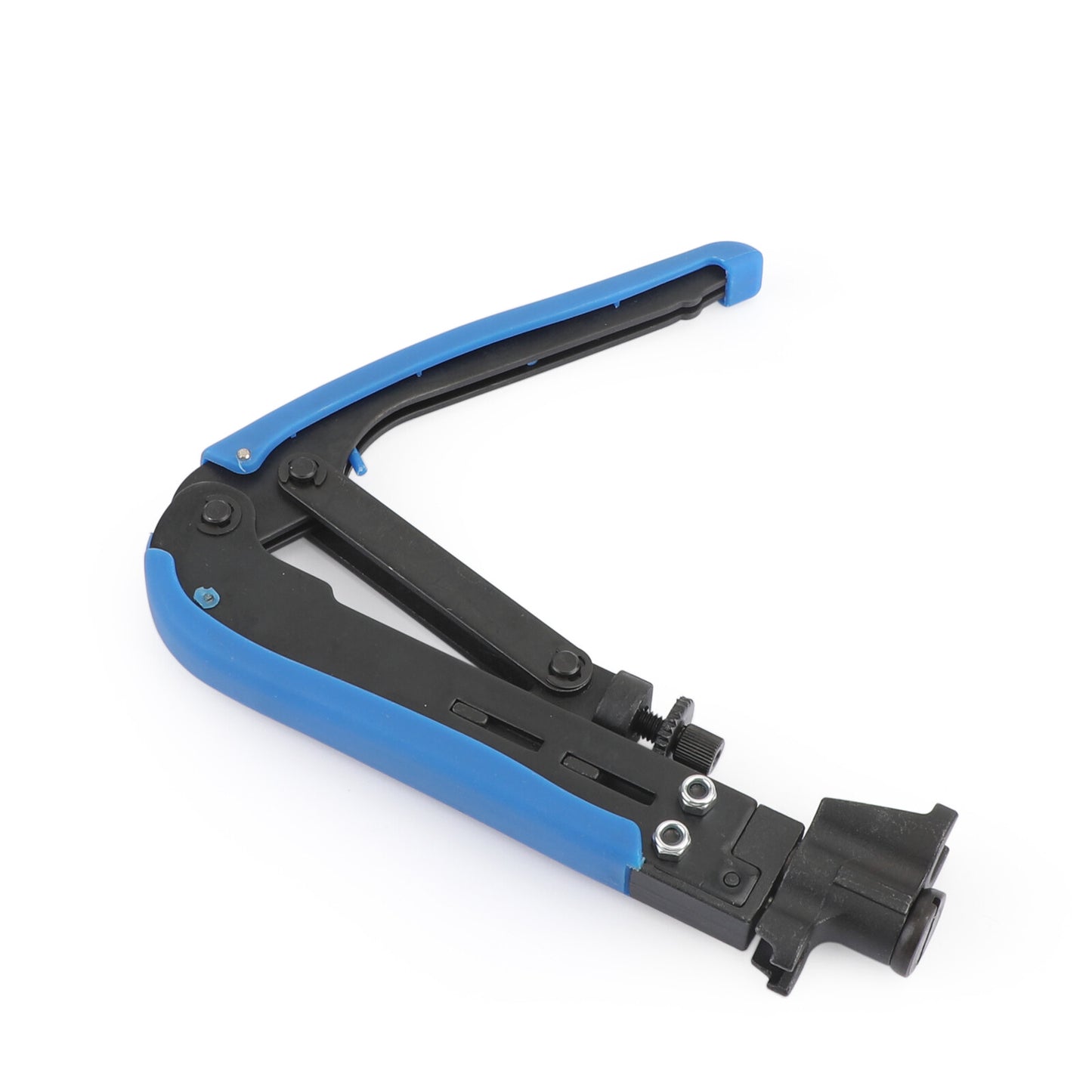 Cable Coax Coaxial Crimper Stripper + Compression Tool F RG59 RG6 RG11 Connector