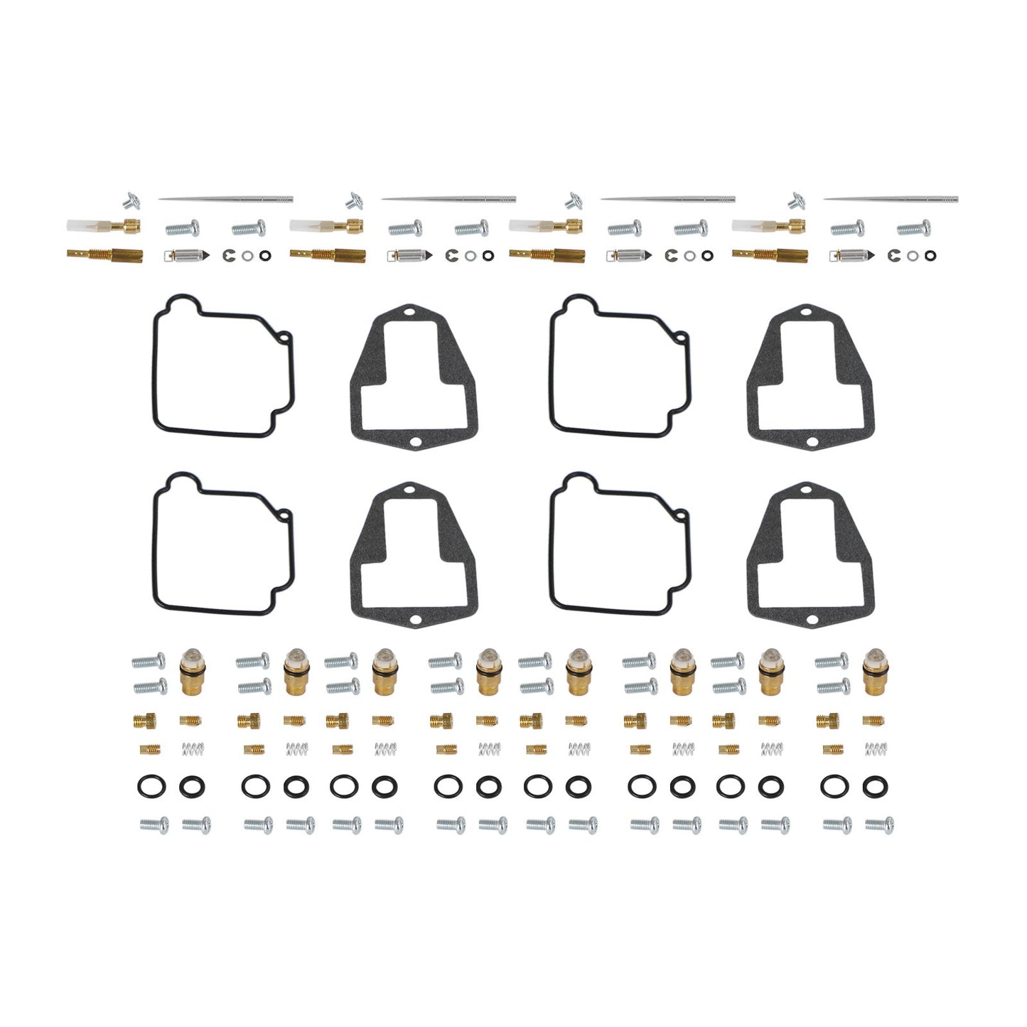 4X Carburetor Rebuild Repair Kit fit for Suzuki DR250 DR350
