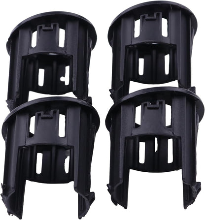 4Pcs 5VS88ZZZAA For 16-18 RAM 2500 3500 Front Bumper Park Assist Sensor Bezel