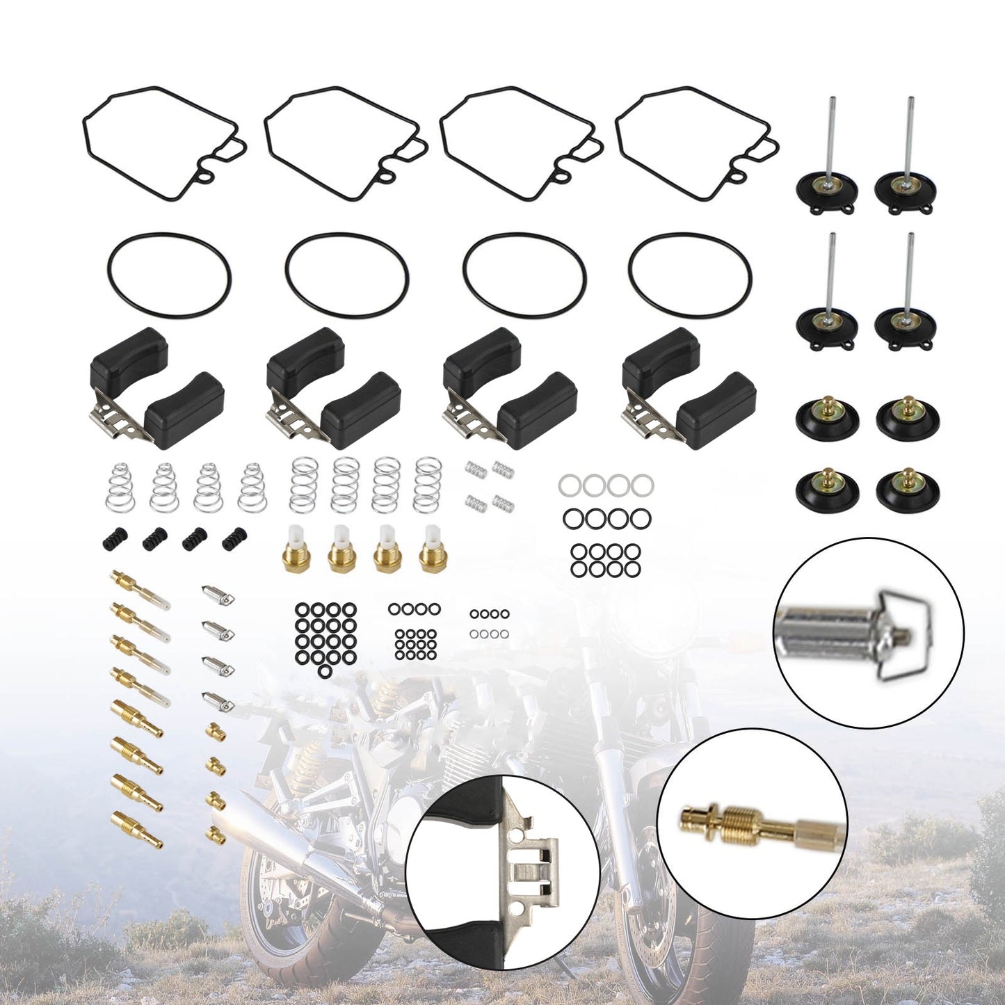 Carburetor Rebuild Repair Kit fit for Honda Goldwing 1100 GL1100 1980-1983 1981