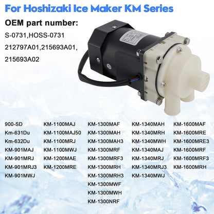 Ice Maker Machine Motor Replacement for Hoshizaki S-0731 Water Pump Motor*