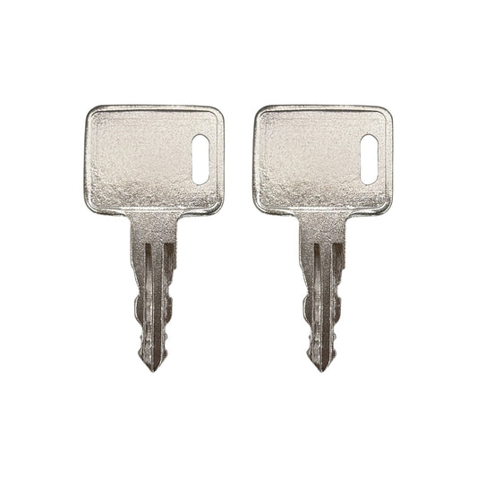 Solid Spare (2) Ignition Key Replacement for Taylor Dunn Utility Vehicles 71-120-90