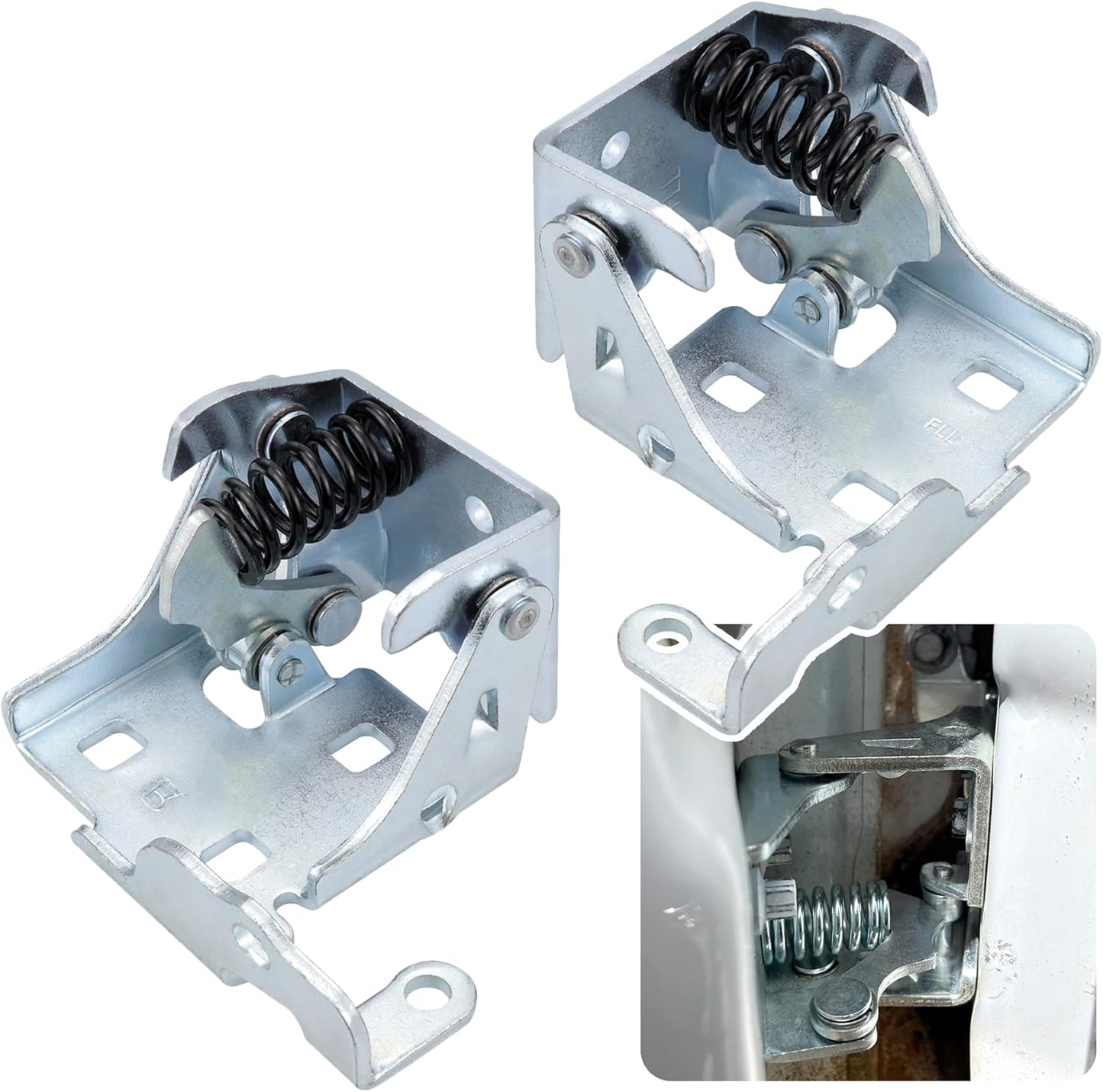 Lower Door Hinge Driver ＆ Passenger Side For 2007-14 Chevy Silverado GMC Sierra