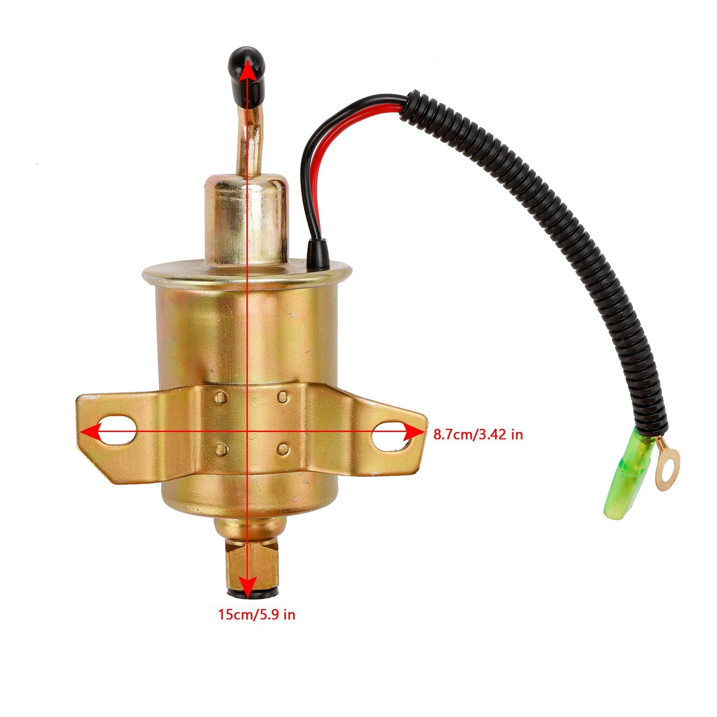 Fuel Pump for Onan 4000 RV Generator 4KW Microlite Quiet Cummins 12V E11007