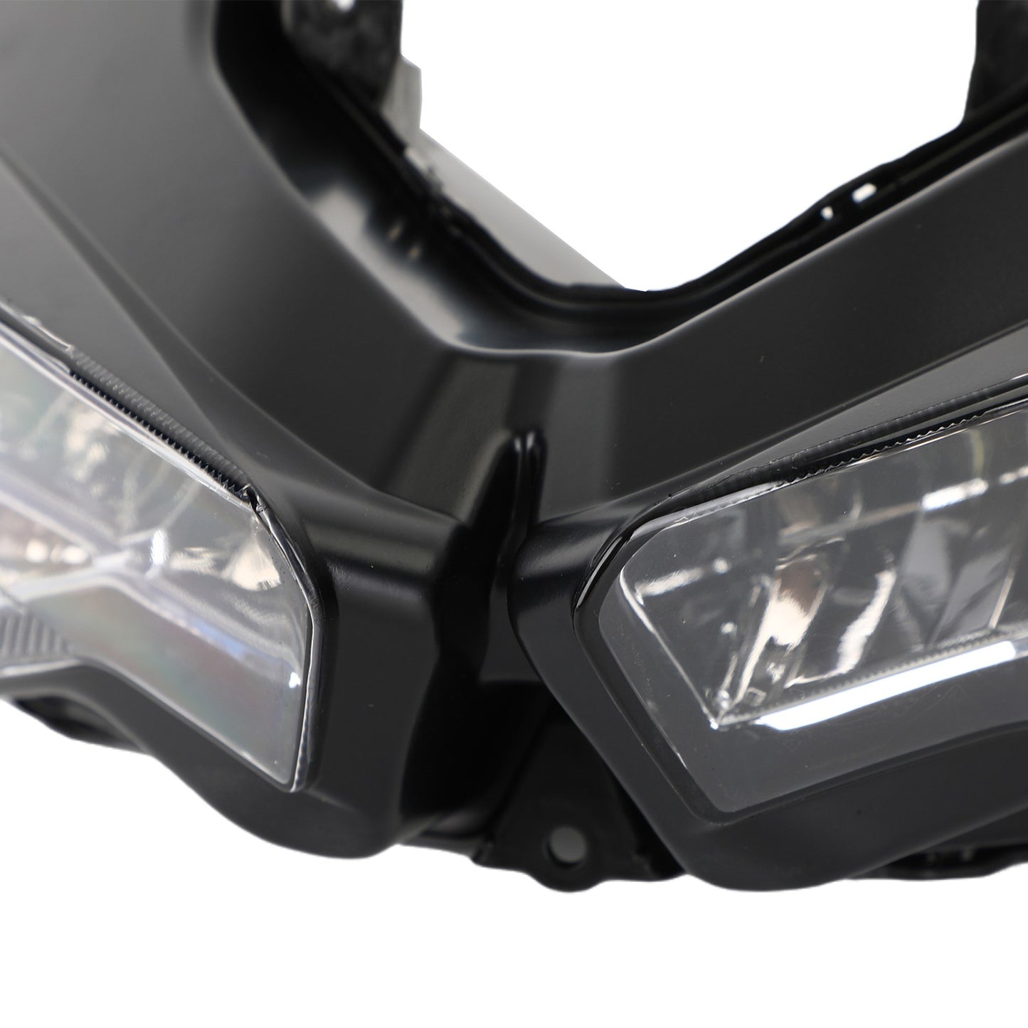 Headlamp Headlight Guard Protector Grill Led Clear For Kawasaki Ninja 400 18-23