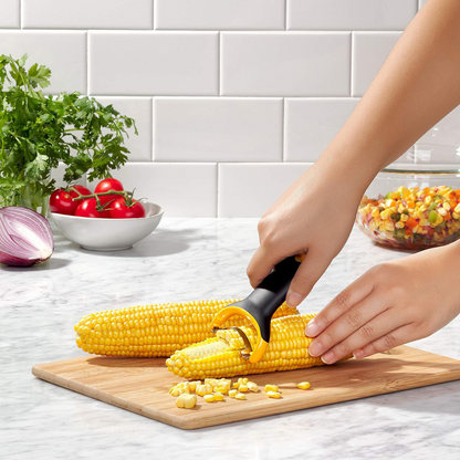 Prep Corn Peeler - Stainless Steel Blade - Dishwasher Safe