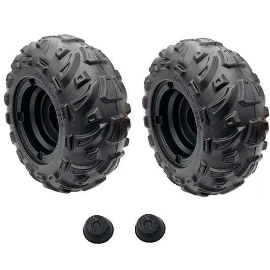 Solid Spare (2) Power Wheels 3900-5904 Dune Racer Left Wheel W/ 00801-1451 Retainer