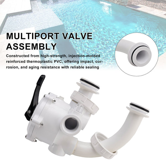 261173 Multiport Valve 1.5" 1 1/2" Triton Sand Pool Filter for Pentair SM-10-3