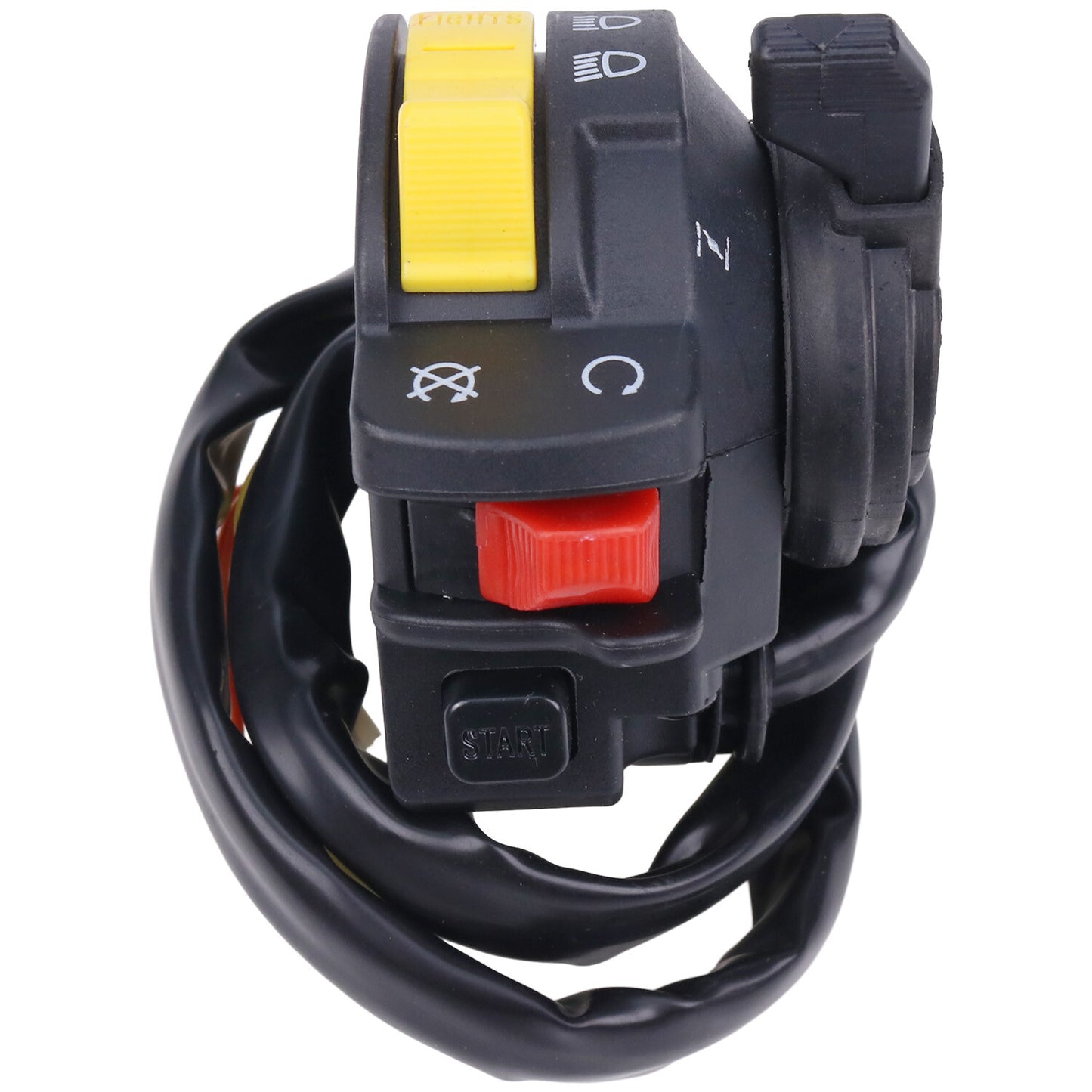 Solid Spare Left Handlebar Switch Start Headlight for Suzuki Ozark 250 LT-F250 ATV 2002-2014