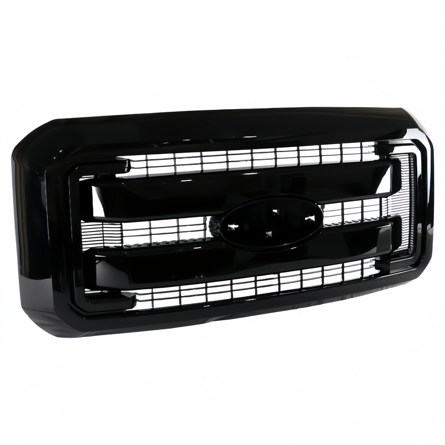 Gloss Black Front Bumper Grille For Ford F250 F350 F450 2011-2016 BC3Z-8200-A