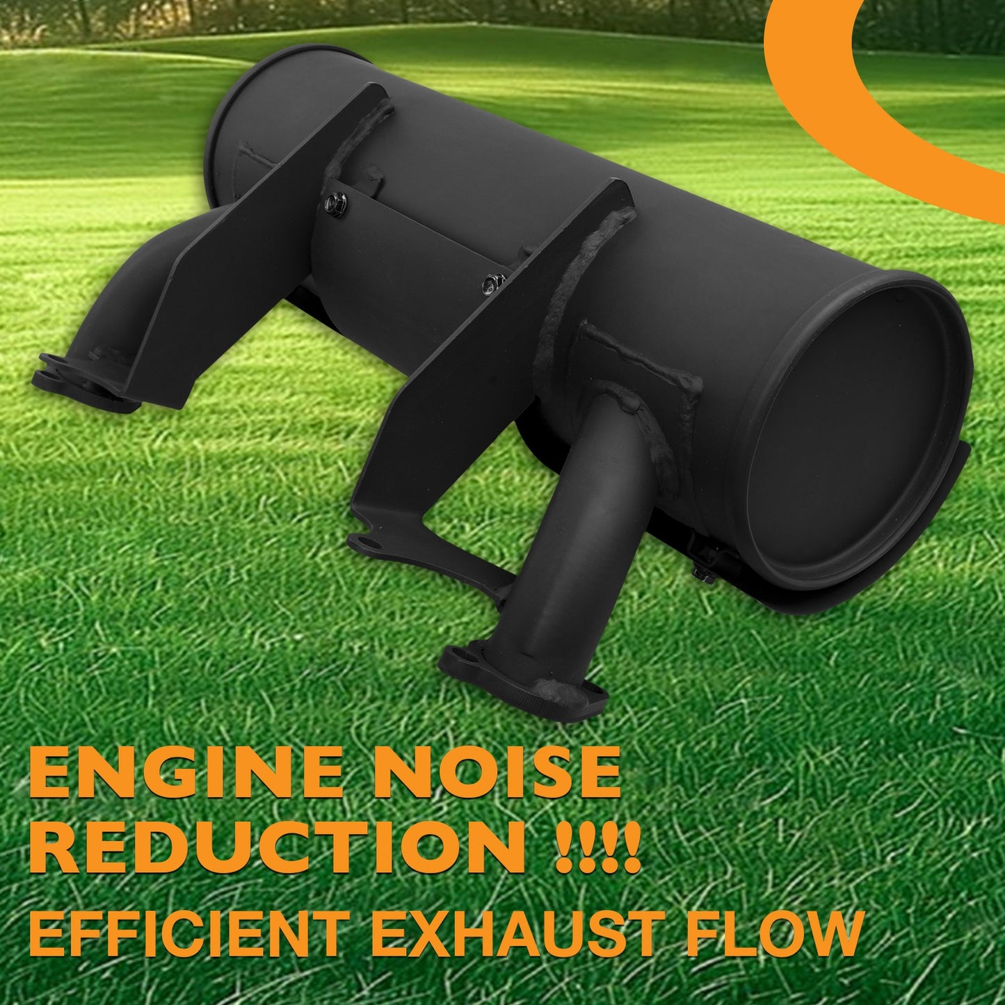 Muffler For Briggs & Stratton Vanguard EFI BS 29-35 hp Shield Big Block 846819