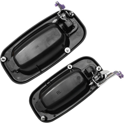 4Pcs Exterior Door Handles Fit 99-07 Chevy Silverado GMC Yukon Cadillac 15721571