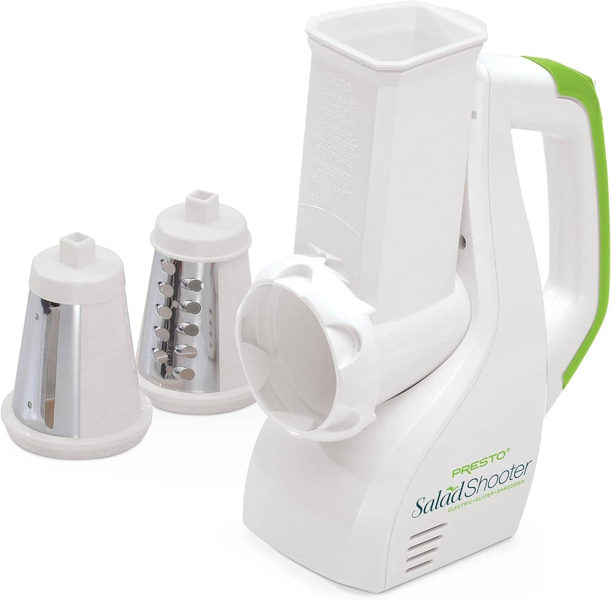 Solid Spare Presto 02910 Salad Shooter Electric Food Slicer and Shredder