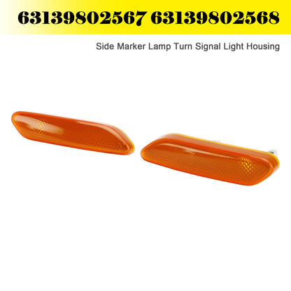 Pair Side Marker Lamp Turn Signal Light Housing for MINI R60 10-17 R61 12-17