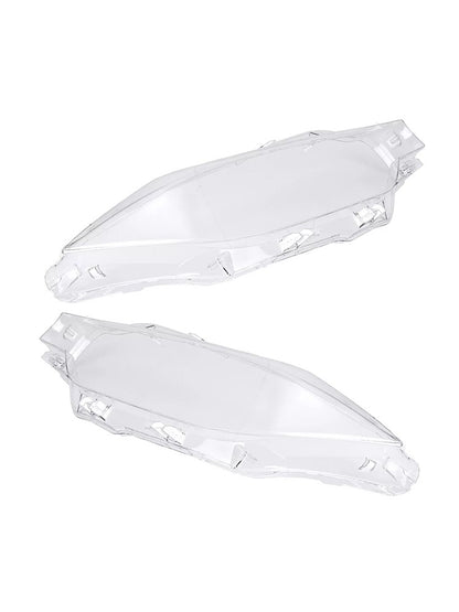 2PCS Xenon Headlight Headlamp Clear Lens Cover For BMW 3 Series F30 2016-2018
