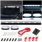 Solid Spare 3Pcs White LED Cab Roof Marker Top lights For Chevrolet Silverado 2500 3500