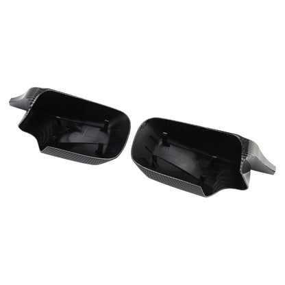 2x M Style Wing Car Side Mirror Cover Caps for BMW E46 Sedan E39 4DR 1998-2005
